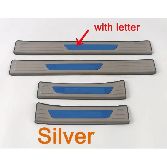 External Door Sill Scuff Plate Cover for Mitsubishi Outlander   2024+ Threshold Strip Pedal Frame Accessories Stickers
