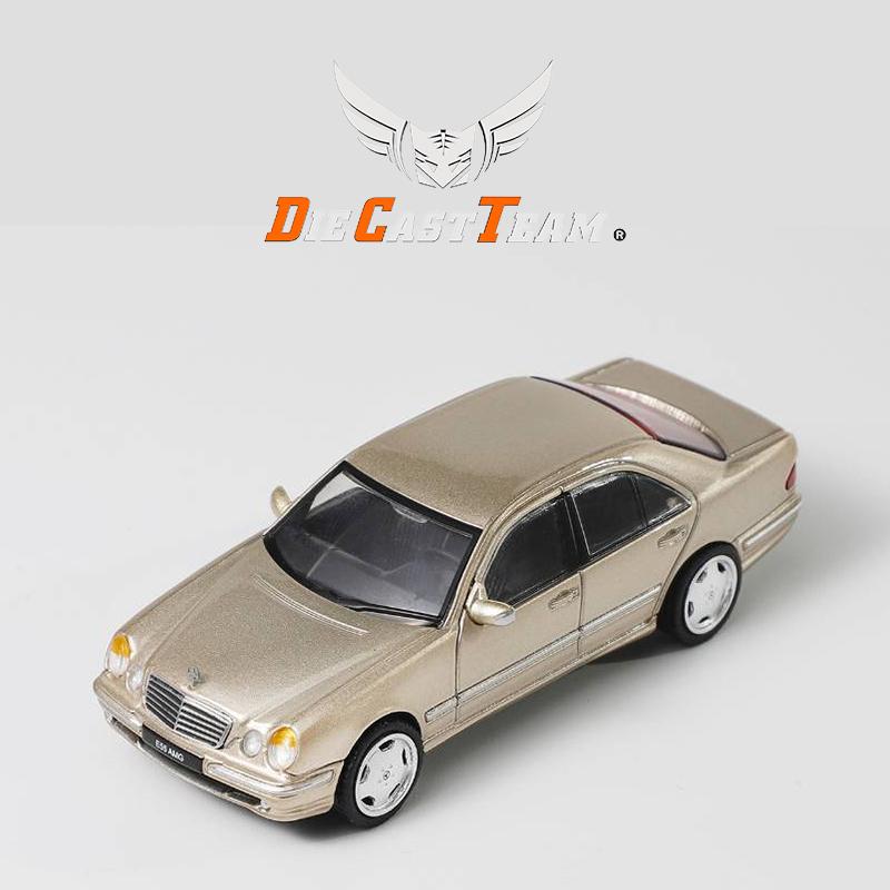 DCT/Shadow 1/64 Mercedes-Benz E55 AMG (W210) Car Alloy Toys Motor Vehicle Diecast Metal Model Kids Xmas Gift Toys for Boys