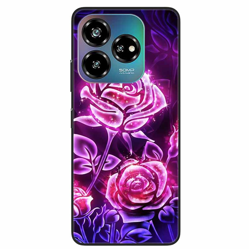 For ZTE Blade V60 Design 4G Case Soft TPU Silicone Back Cover for ZTE Blade V60 Vita / Nubia V60 Design Phone Cases Black Shells