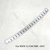 For BMW X1 E84 2016 2017 2018 ~ Stainless steel styling Rear Bumper Protector Sill Rear boot guard Trim car Accessories