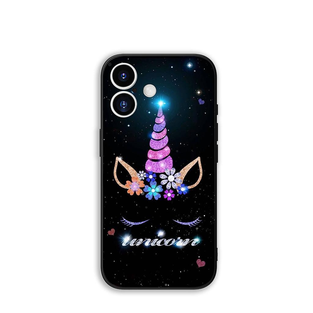 for OPPO A54 A40 A60 A80 A18 A16 A17 A38 A78 A79 A57 A55 A96 A15 A12 Phone Cover Case Wallpaper Unicorn Lovely Poster Casing