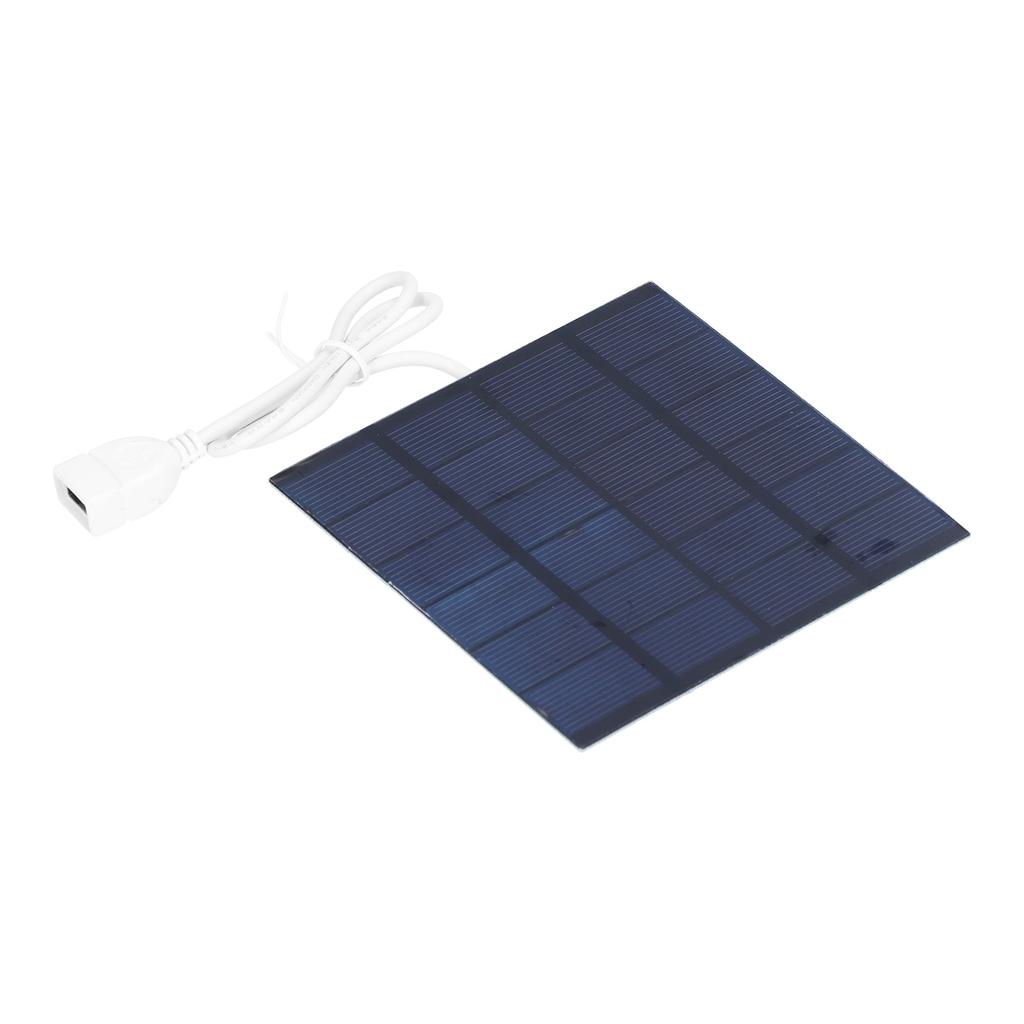1.5W 6V Solar Panel DIY Solar Charger for Scientific Project Electronic Application 110x110mm