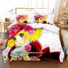 Candy Candy Bedding Set Single Twin Full Queen King Size Bed Set Adult Kid Bedroom Duvetcover Sets 3D Kawaii Anime bedsheet set