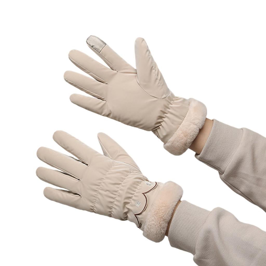 Ski Gloves, Winter Skiing Glove Thermals Gloves Touchscreens Winter Glove, Warm Thickened Gloves for Bike Ridings Hiking