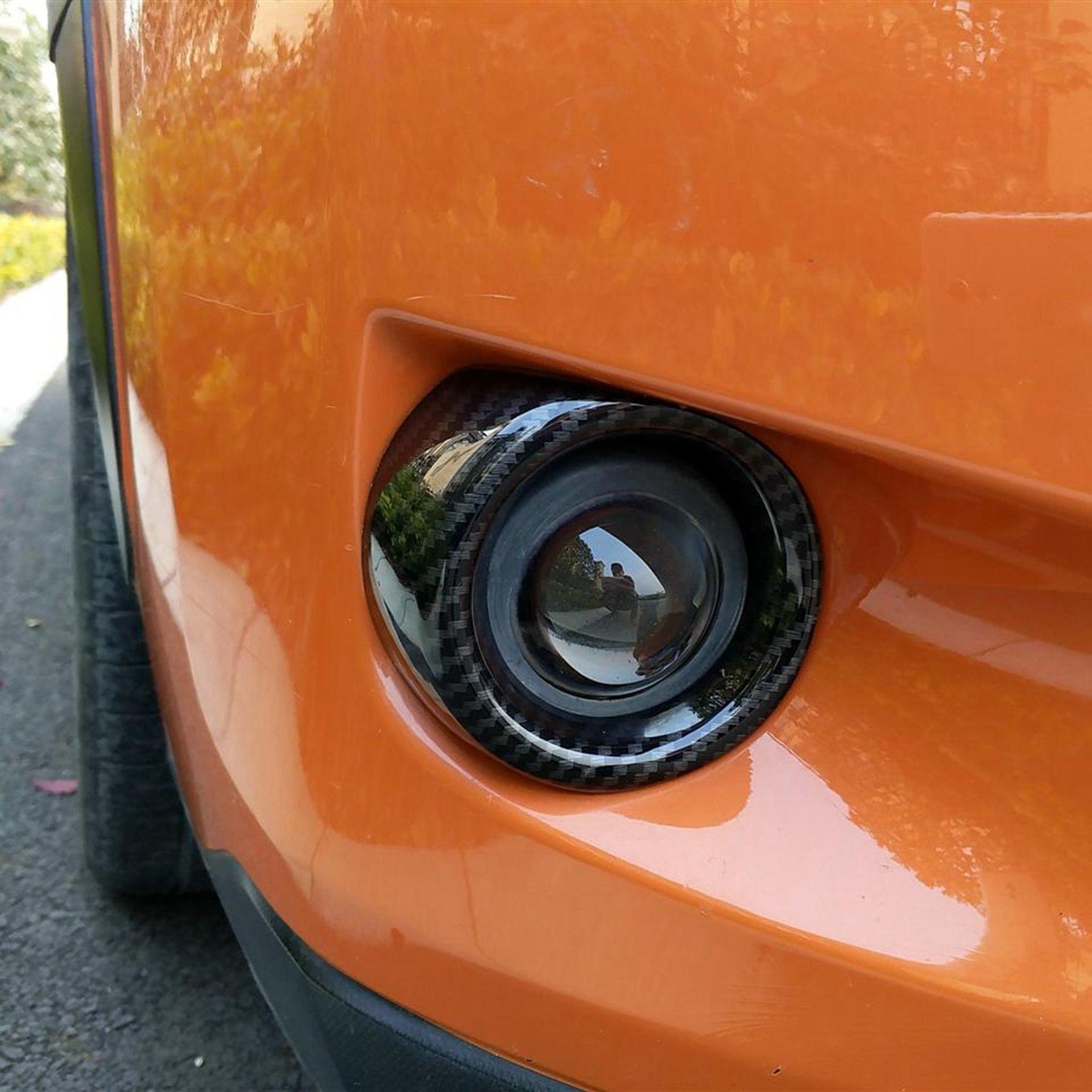 

Car ABS Front Bumper Fog Lamp Light Frame Cover Sticker Trim For Subaru XV 2012 2013 2014 2015