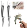 Shrimp Deveiner, 5-in-1 Multi-functional Shrimp Deveiner and Fish Scale Remover, Stainless Steel Shrimp Deveiner and Fish Scale Remover