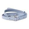 Coach Ruby 18 Horse And Carriage Logo Classic Canvas And Leather Boston Bag Women Handbags Blue CJ832-LHPBU