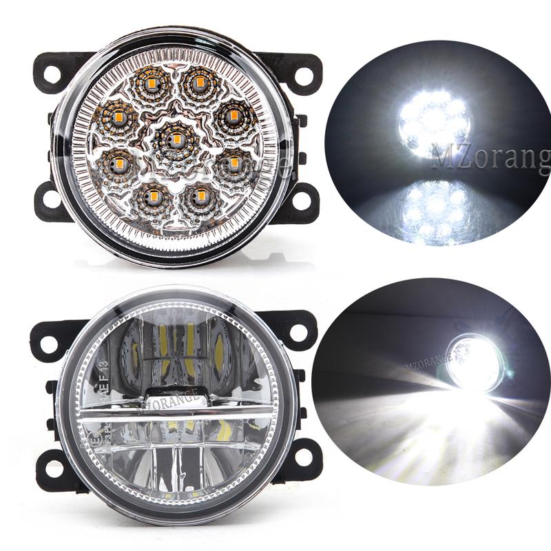 LED Fog Lights For Renault Megane 2/3 Duster Sandero Fluence Koleos Kangoo Thalia 2003-2015 Headlight Halogen Fog Lamp Foglights