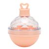 Ice Ball Mould Soft Bottom Cute Shape Round Ice Mold Maker for Wine Coffee Fruit Tea Pink
