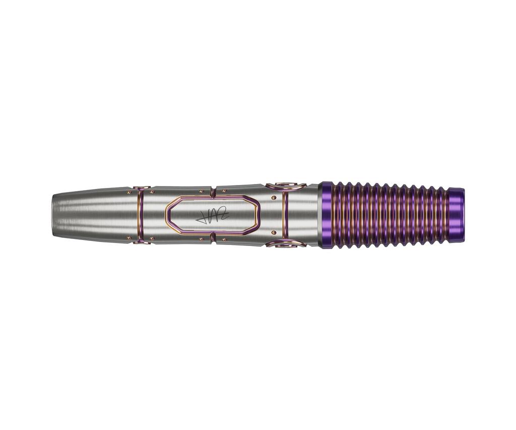 Target Japan Rising Sun G9 95% Tungsten K-Flex No.5 Soft Tip Dart Set, 22G | Rising Sun G9 K-Flex No.6 Shape Flights and Shafts, Black No.5