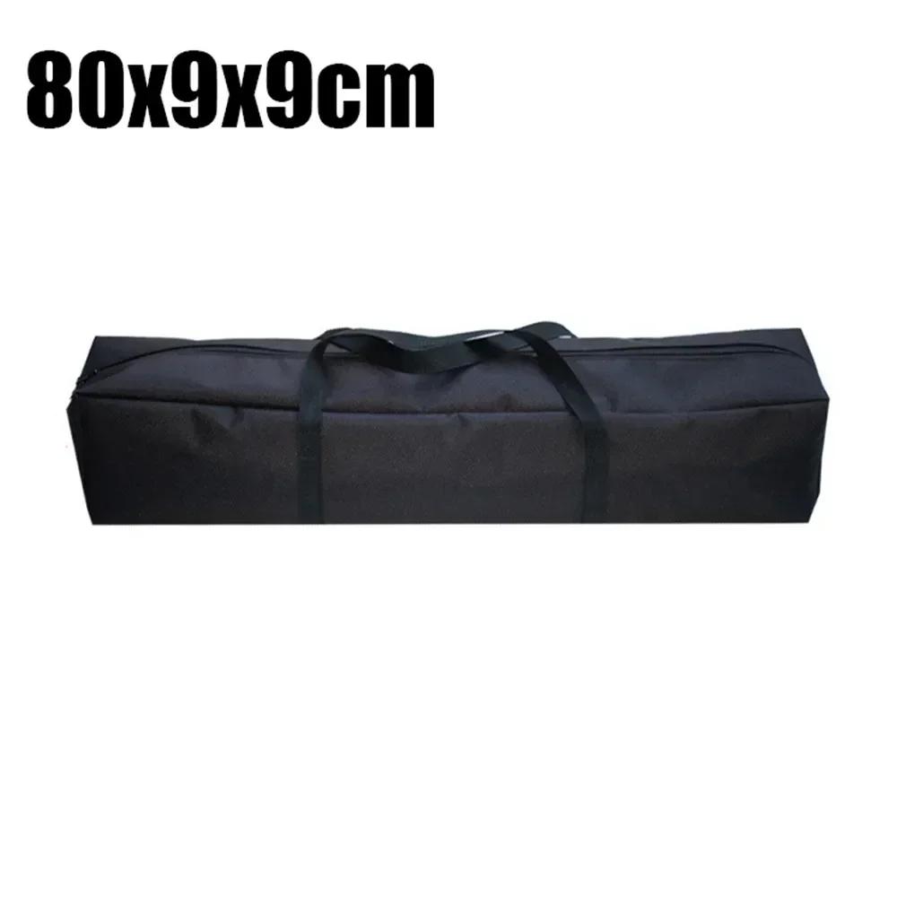 Carrying Storage Bag Camping Party Mic Photography Studio Tripod Stand Umbrella Folded Tripod Fishing Rod Bag Black Tool Handbag