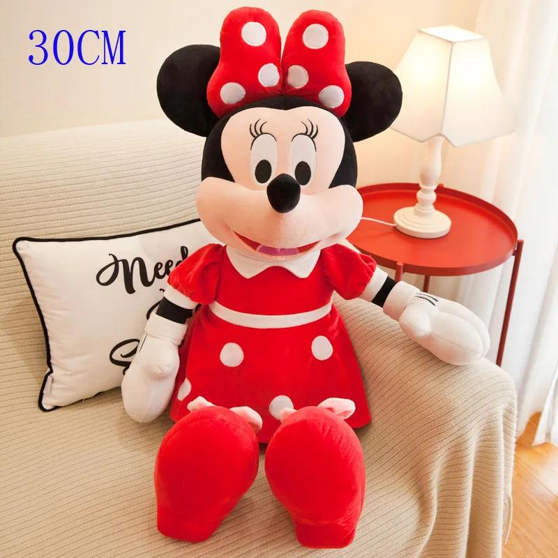 Minnie Plush Dolls Animal Stuffed Toys Birthday gift Christmas Gift for Kids Cute Mickey Minnie Presents
