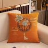 Pillowcase Chinese Style Soft Washable Breathable Comfortable Decorative Polyester Household Sofa Cushion