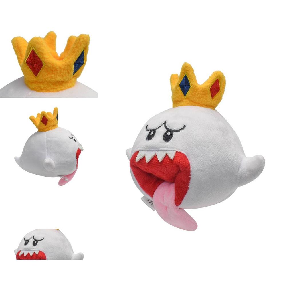 Cute 17cm Super Mario King Boo Plush Toy Stuffed Doll