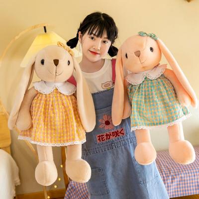 1 pz 30 /45 /60cm Kawaii Peluche Coniglio Giocattoli Adorabile Gonna Coniglio Cuscino Animali Morbidi di Peluche Bambole Per Bambino Bambini Regali di Conforto