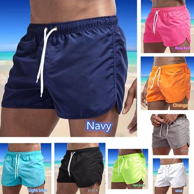 2025 Sommer Herren Schnelltrocknende Badehose Sporthose Bademode Strandshorts Joggingshorts