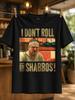 I Dot Roll On Shabbos Bold Tan Quote Lettering Bowling Scene Photo And Vintage Cult Comedy Attitude Unisex All Tshirt