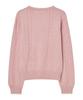 DELICCENT V-Neck Cozy Cable Pullover [Pink]