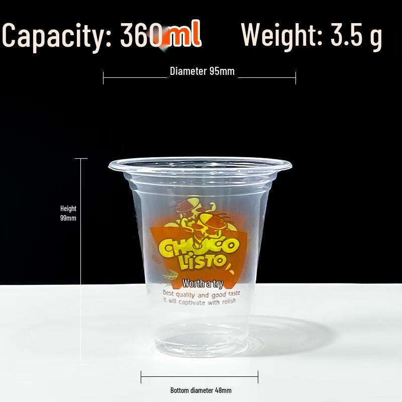 

Disposable PP Milk Tea & Beverage Cups