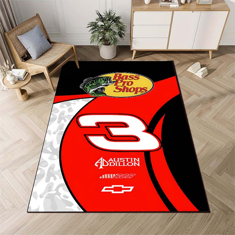 Fishing B-Bass Pro Pattern Living Room Bedroom Carpet Bedside Bathroom Floor Mat 15 Size Custon Pattern Area Rug Room Club Decor