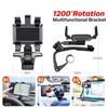Car Phone Holder Stand,1200 °Rotation Universal HUD Dashboard Car Clip Mount Gps Bracket,Mobile Phone Bracket For Auto Car
