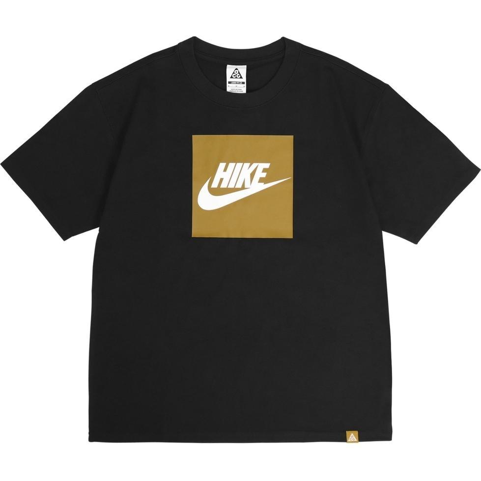 Men s Nike SS22 Logo Printing Round Neck Pullover Short Sleeve Black T-Shirt DR7756-010 L