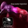 Special Shaped Spray Anal Plug Liquid Silicone Realistic Personal Trainer for Men Women Adult Use