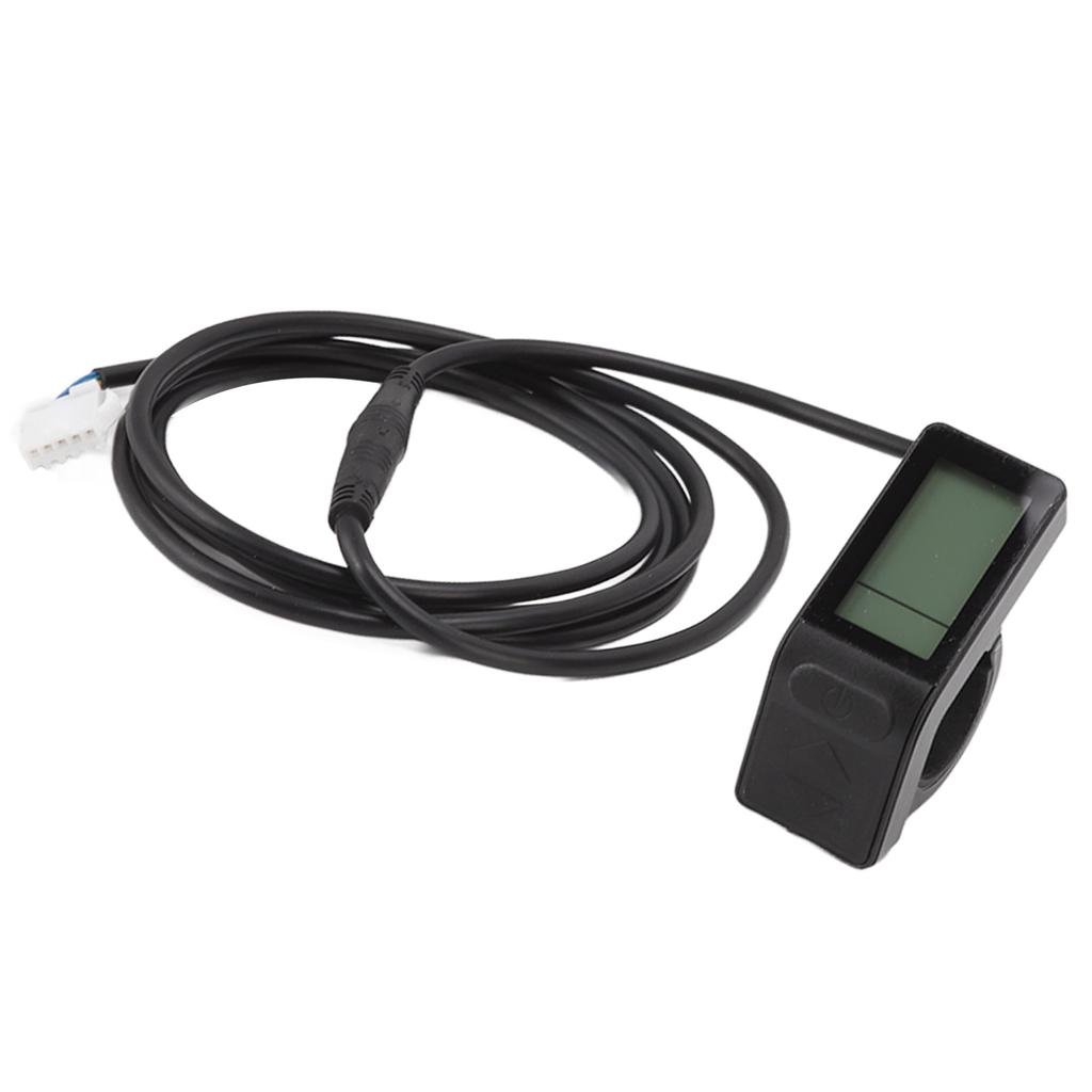 Elektrofahrräder LCD Display Messgerät 24V 36V 48V Tachometer Kilometerzähler Batteriecomputer für Elektrofahrrad Roller