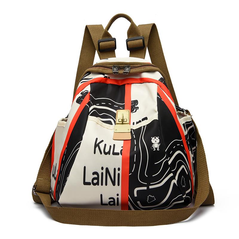 

Жіночий дорожній рюкзак контрастного кольору Оксфорд