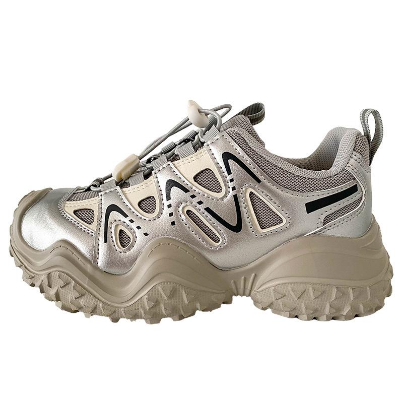 

XY-A287 latex insole/sports sandals women s shoes 2025 new breathable and lightweight dad shoes versatile elastic band 40