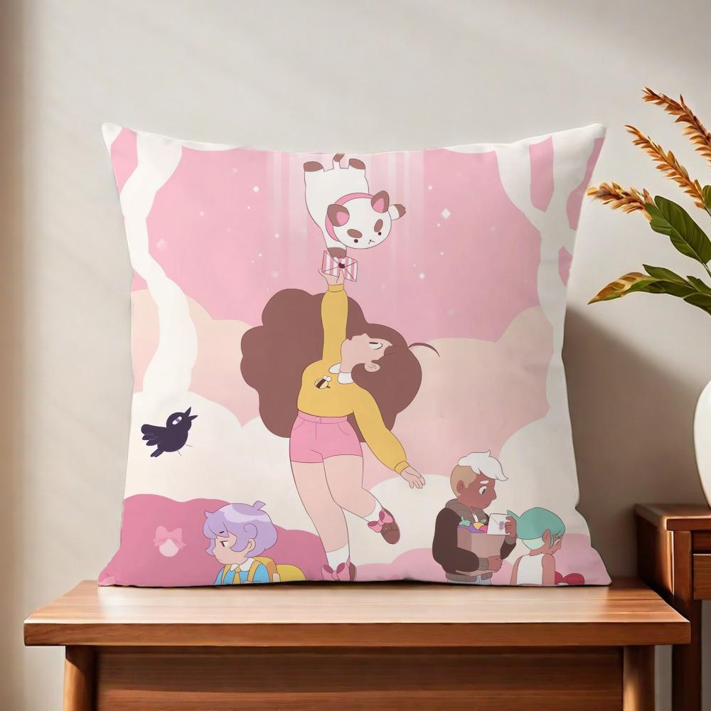 Bbee cute Ppuppycat Anime cushion cover For Pillow Printing Sofa Decoration Home Car Room Coffee Shop Office Nordic Simplicity