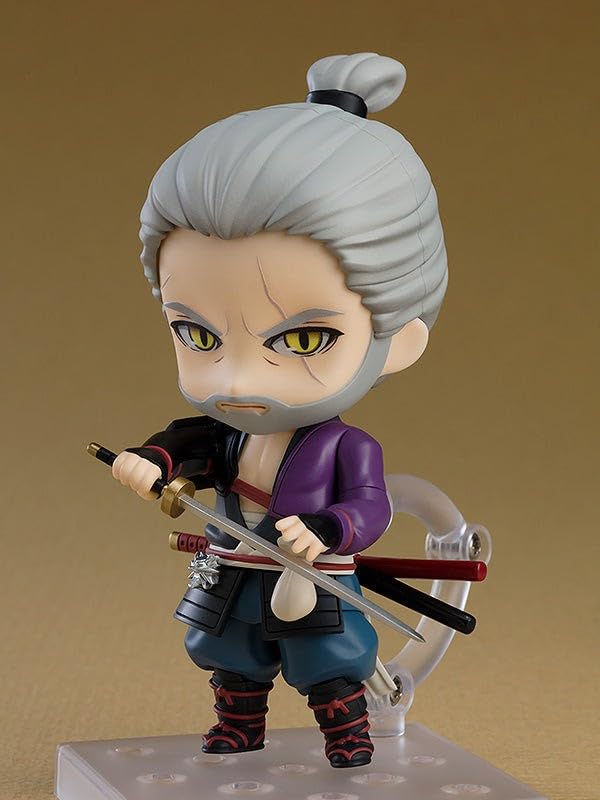 Nendoroid Witcher Ronin Geralt Ronin Plastic Painted Movable Figure G12769 Ver. Non-scale