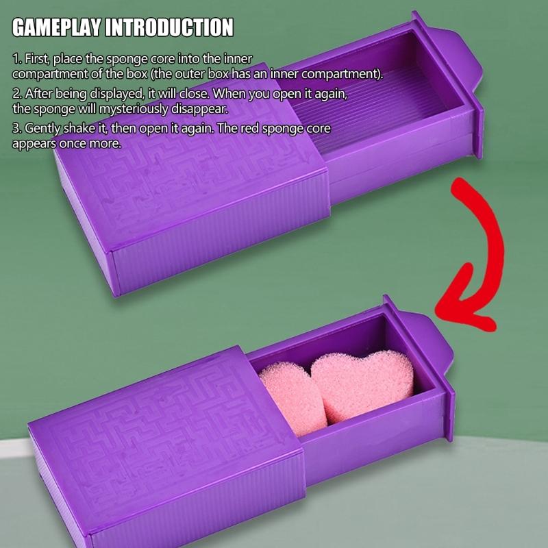 Popular Magics Box Toy With Sliding For Beginner Easy To Perform Ball Vanishing And Color Changing Tricks