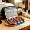 Compact Eyeglasses Travel Organizers 5 Pocket EVA Pouch Portable Glasses Bag Protective Eyeglasses Travel Case