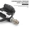 Road Bike Pedal Cleats Clipless Pedal For SPD SL System Bicycle Self Locking Pedals Gravel Cycling Sealed Bearing