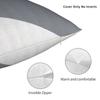 Yellow Grey Geometric Pillow Case Fashion Pillow Cover Soft Pillowcases For Sofa Car Home Decor