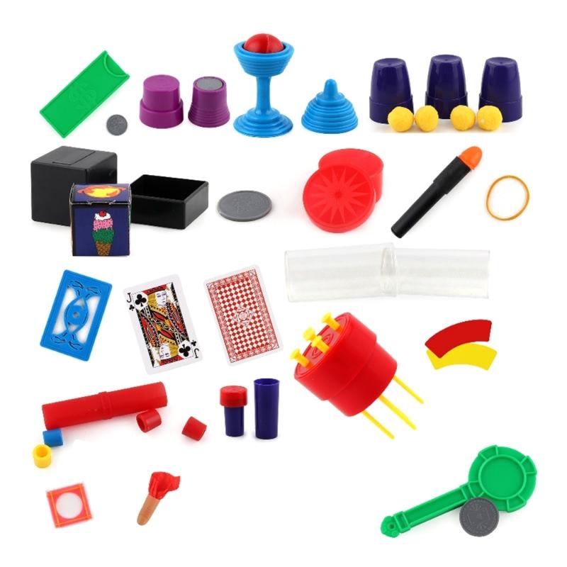 Illusion Magical Tricks Set for Children Includes Magical Wand and Props for Wedding Shows/ Streets/ Short Video 1