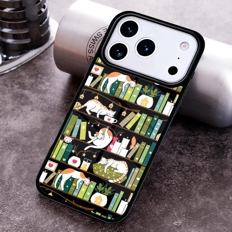 

Cartoon Cats Phone Case For iPhone 17 16 15 14 13 12 11 Pro Max Plus 17Air Soft Silicone Cover iPhone 16 Pro Max