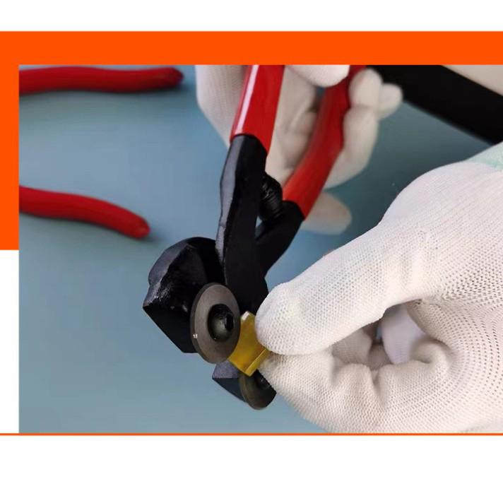 Mosaic Round Mouth Double Wheel Pliers - DIY Tile & Glass Cutter