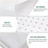 Spring Rug Fresh Grass Green Background Large Rug, Small Flowers Scattered Bloom Printed Carpet, Easy-To-Clean Room Mat,door Mat