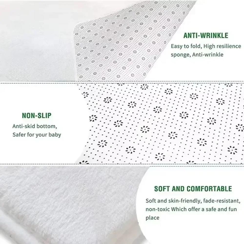 Spring Rug Fresh Grass Green Background Large Rug, Small Flowers Scattered Bloom Printed Carpet, Easy-To-Clean Room Mat,door Mat
