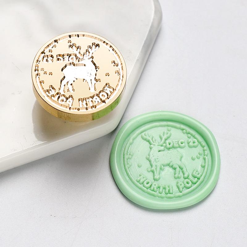 Wholesale Retro Vintage Wax Seal Stamp Sealing Wax Stamp Head For Wedding Invitation Gift Packaging Cards Scrapbooking Stamps