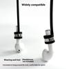 Detachable Magnetic Safety Lanyard for Wireless Earbuds Universal Compatibility Ergonomic Wear Design