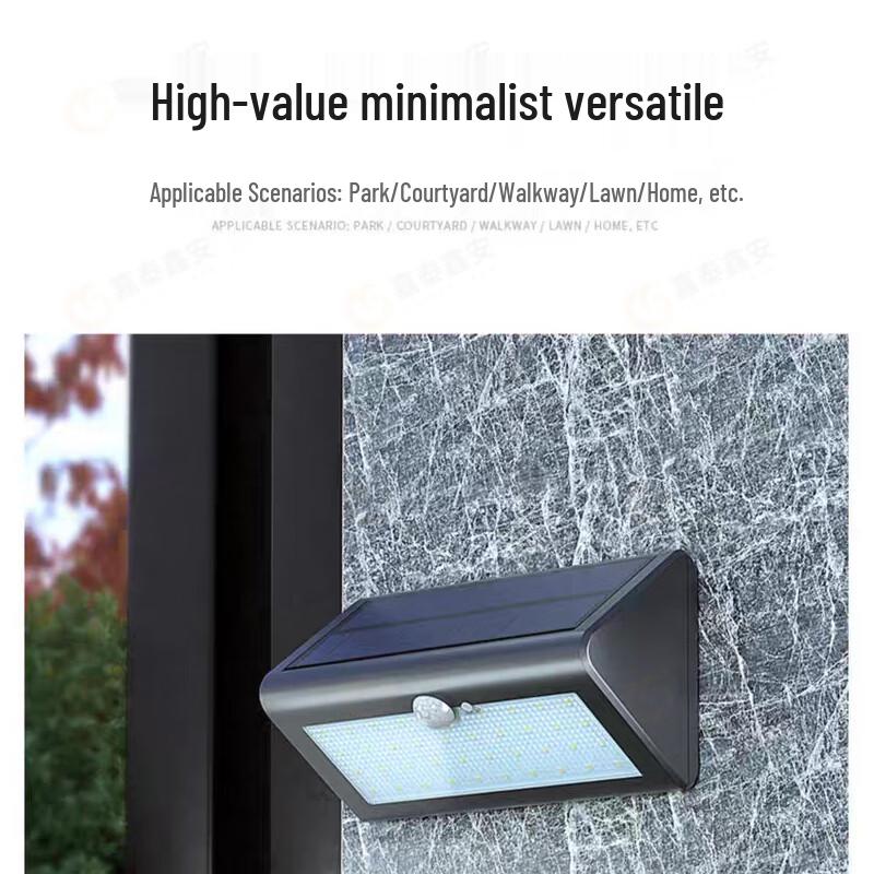 Jia Tai Xin An Solar LED Motion Sensor Outdoor Wall Light