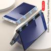 Custodia per telefono trasparente a libro con angoli rinforzati anti-caduta tutto incluso per Samsung Galaxy Z Fold 7 Fold7 Cover Protettiva Fotocamera