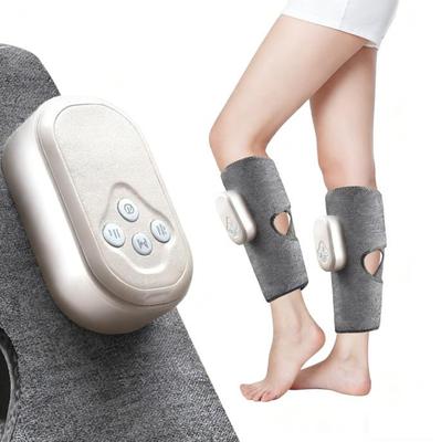 Air Compression Calf Massager with Heating - Wireless Portable Leg Massager for Muscle Recovery & Circulation, 3 Intensity Levels