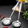 Stainless Steel Fine Mesh Skimmer with Long Handle Heavy-Duty Strainer Spoon for Frying Tea Juice Rust-Proof Essential Kitchen Tool for Filtering