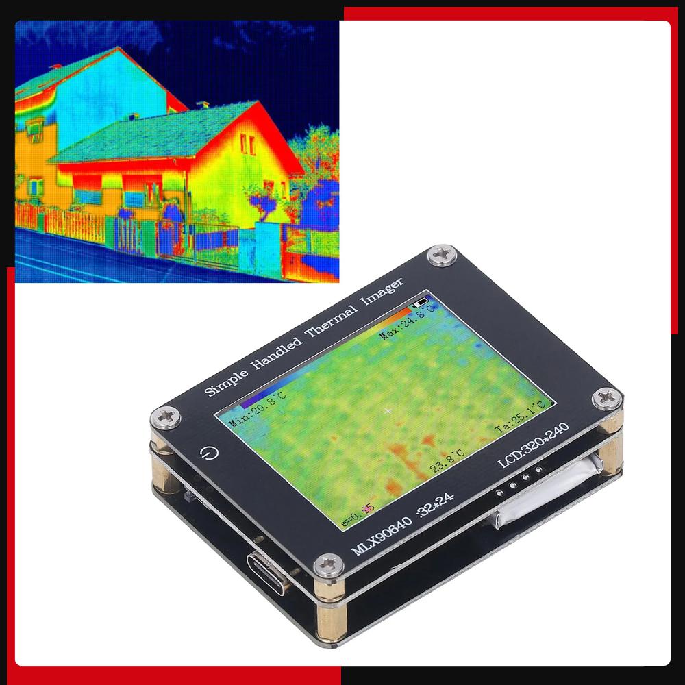 2in Screen ‑ 40 ℃ to 300 ℃ Handheld Multifunctional Thermal Imager Thermal Imager Thermal Imager Infrared Camera Tools
