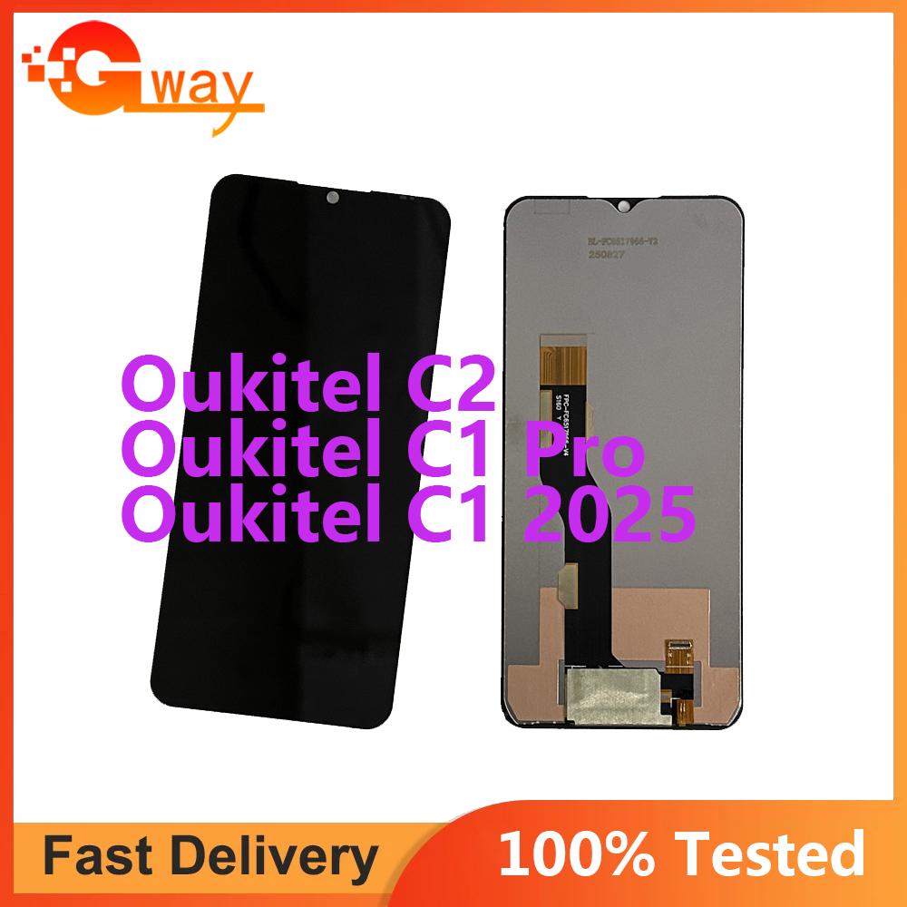 

LCD Screen and Digitizer Full Assembly For Oukitel C2 C1 Pro C1 2025