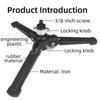 Univerzální základna pro monopod se šroubem 3/8 palce Protiskluzová podložka Vysoká nosnost 3 kg Kompatibilita pro fotografické příslušenství